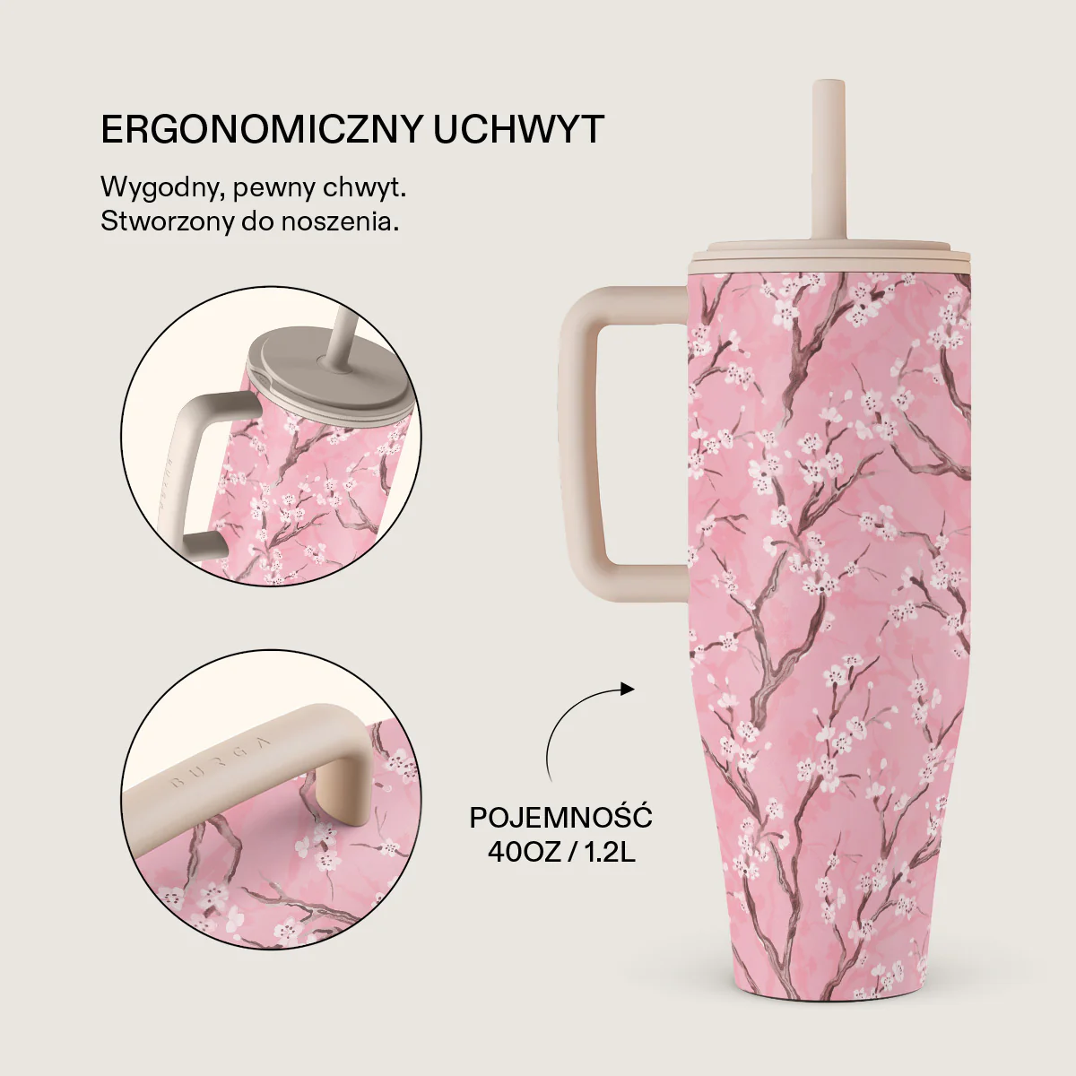 Sakura - All Day Leakproof Tumbler - Image 2