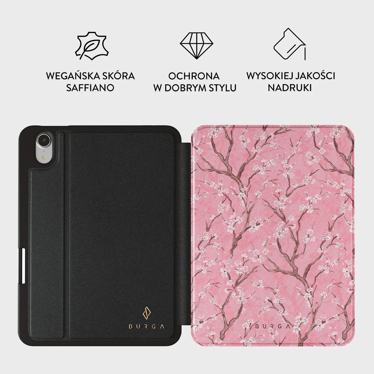 Sakura - Etui na iPad Mini 8.3 (A17 Pro/6 generacji) - Image 2