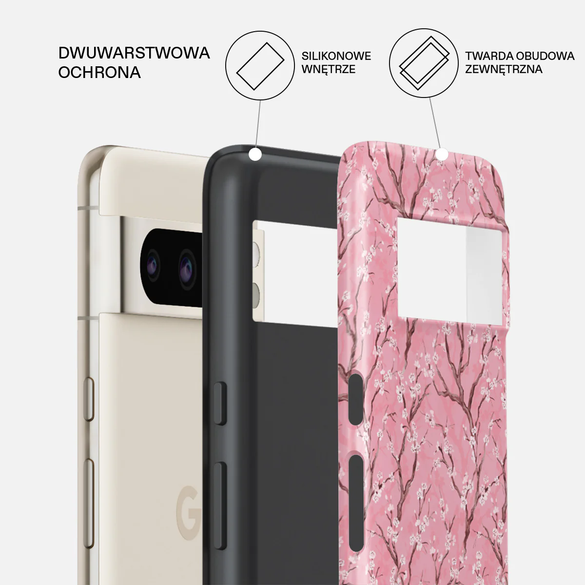 Sakura - Google Pixel 8 Pro Etui - Image 2