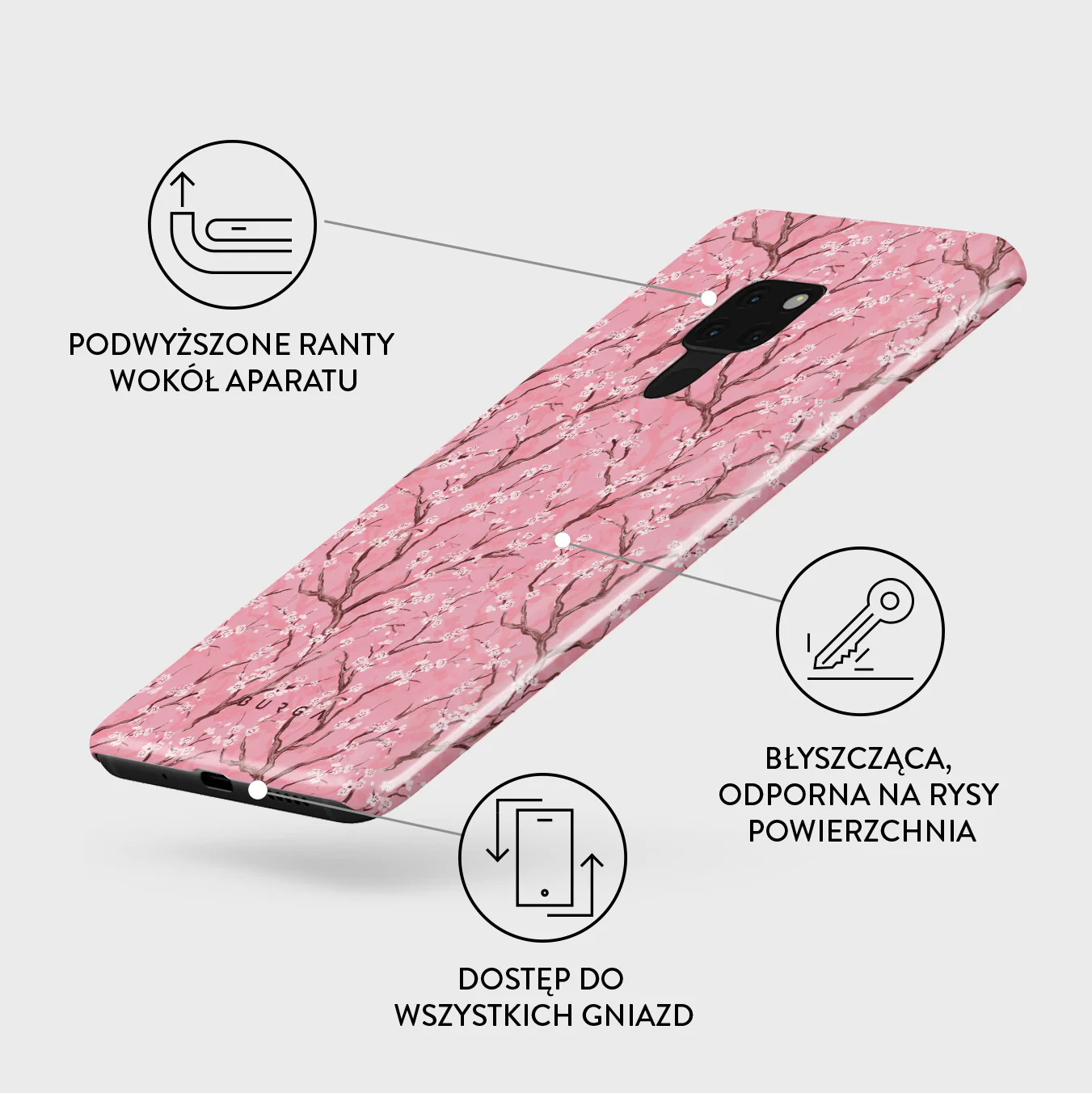 Sakura - Huawei Mate 20 Etui - Image 3