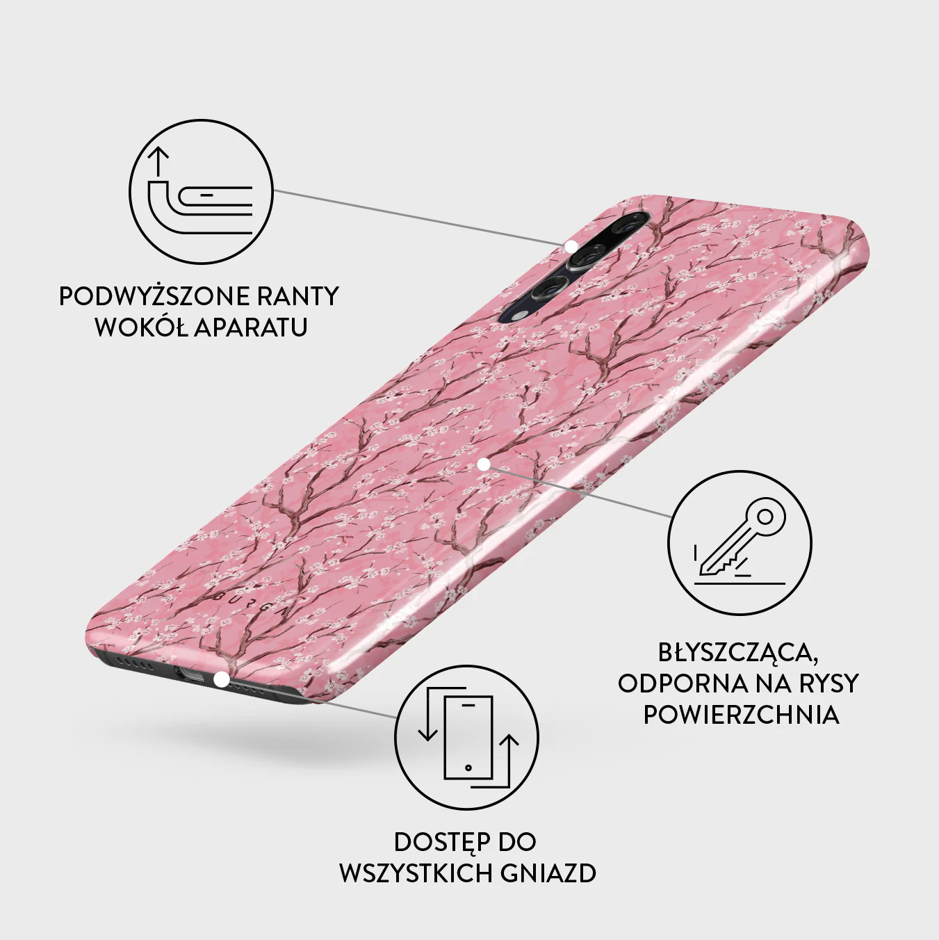Sakura - Huawei P20 Etui - Image 3