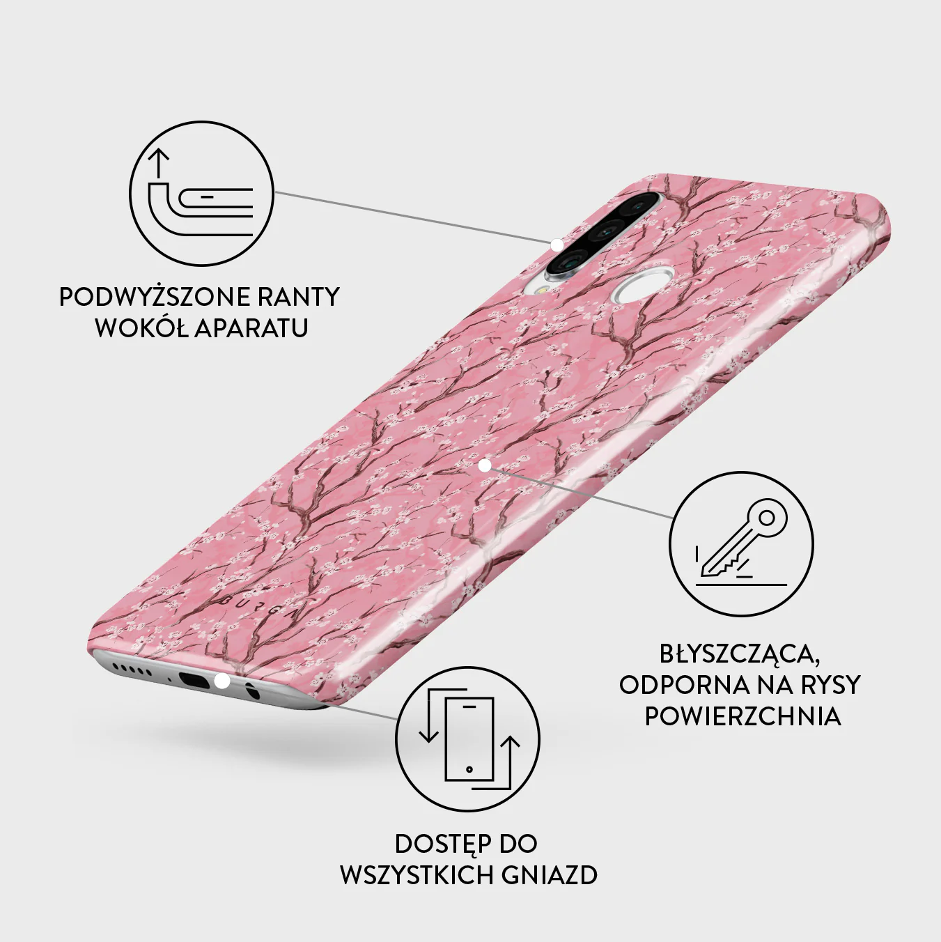 Sakura - Huawei P30 Lite Etui - Image 3