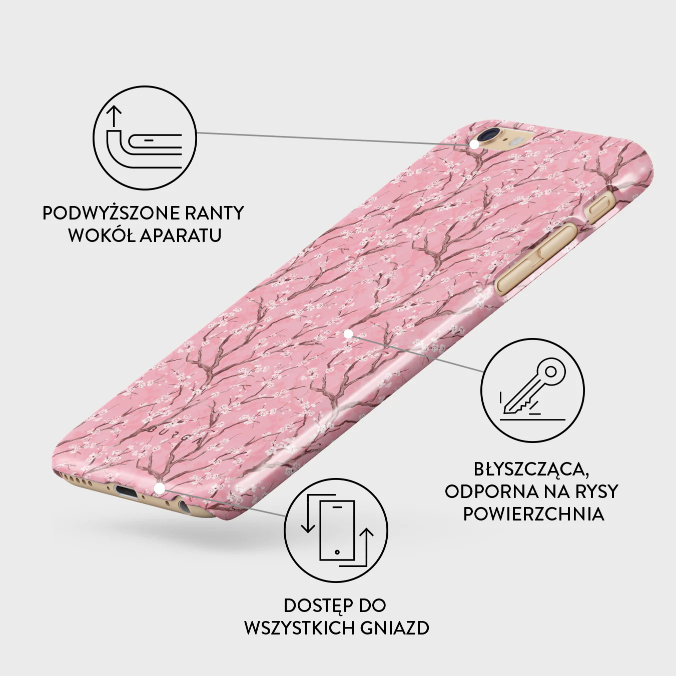 Sakura - iPhone 6 / 6S Etui - Image 3