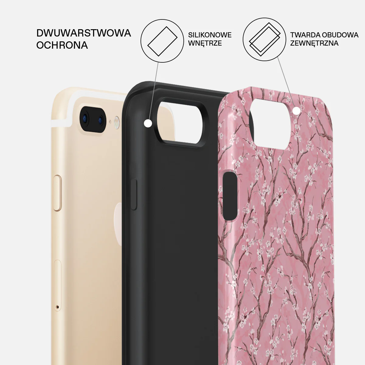 Sakura - iPhone 7 Plus / 8 Plus Etui - Image 6