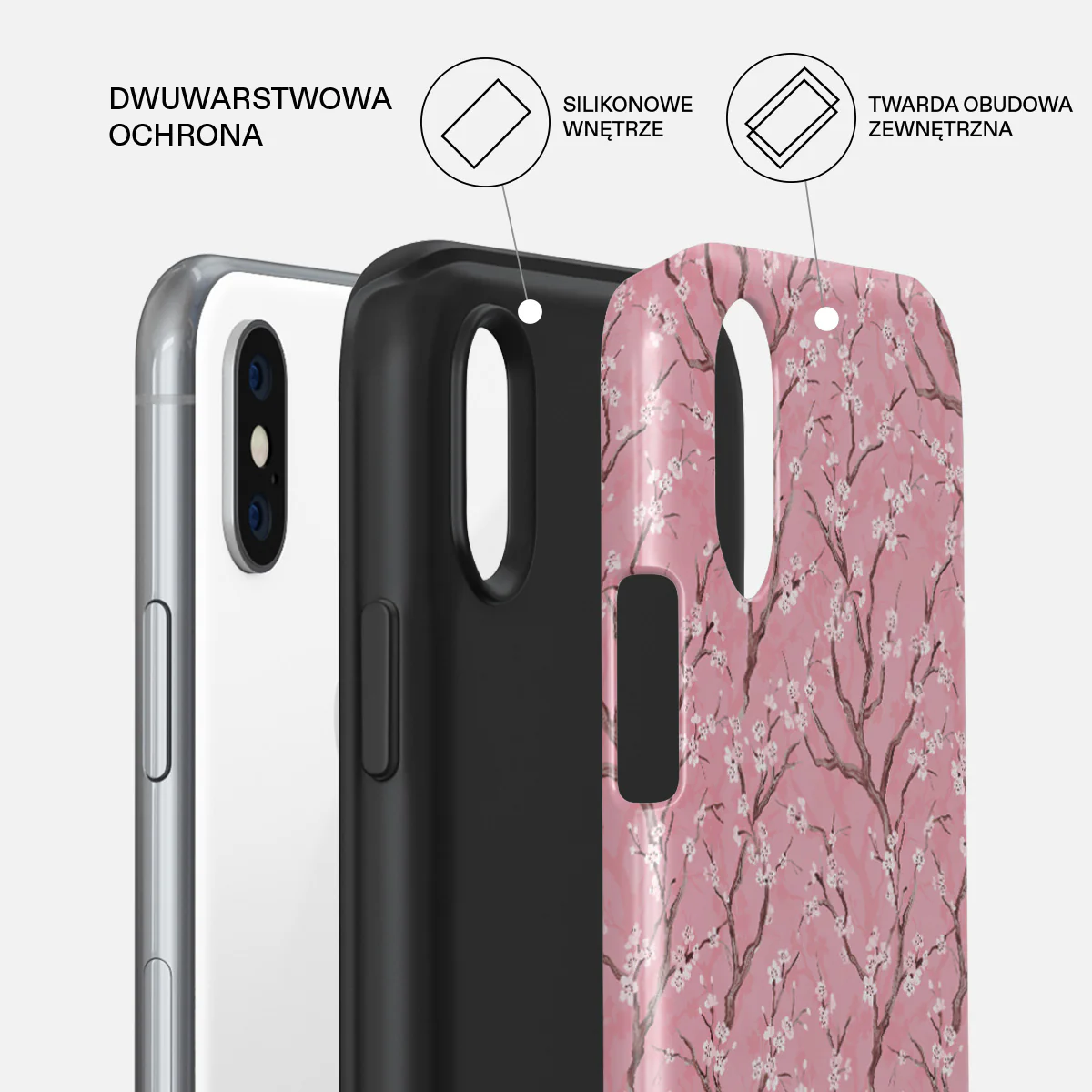 Sakura - iPhone X / XS Etui - Image 6