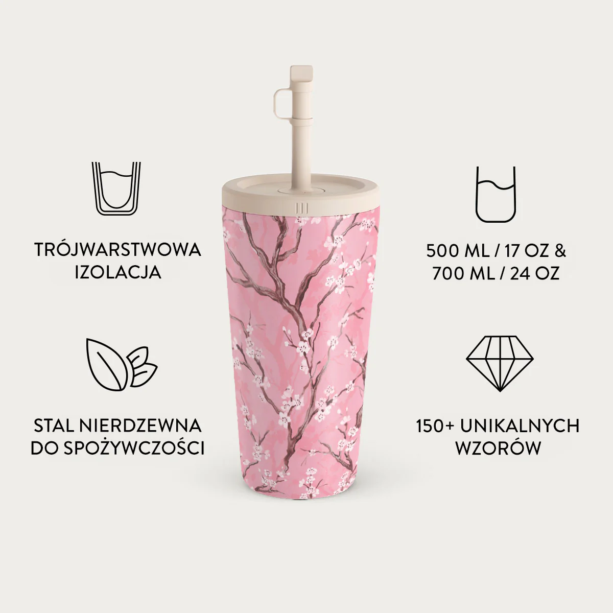 Sakura - Kubek podróżny - Image 8