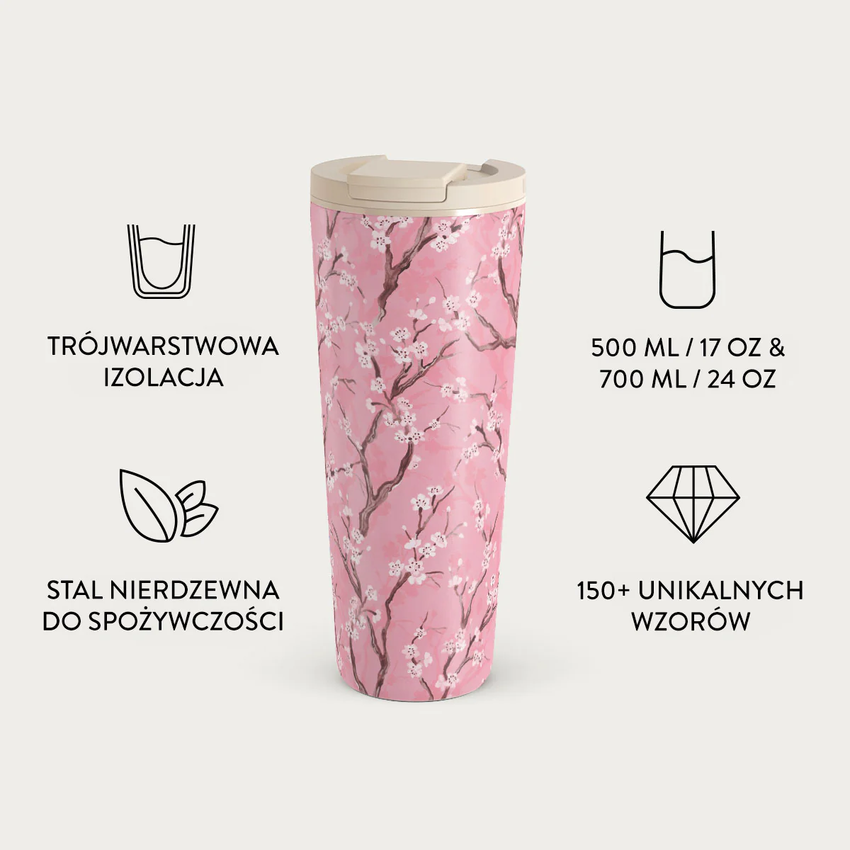 Sakura - Kubek podróżny - Image 9