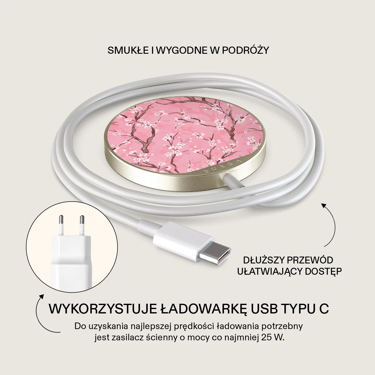 Sakura - Magnetyczna ładowarka bezprzewodowa - Image 3