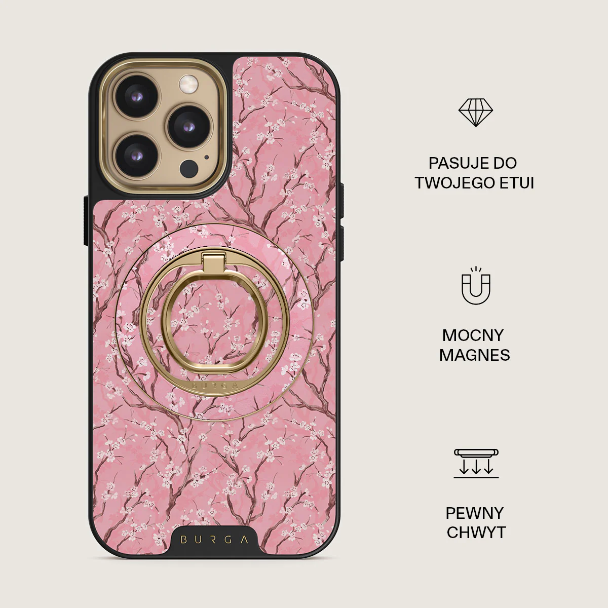 Sakura - Magnetyczny Okrągły Uchwyt - Image 6