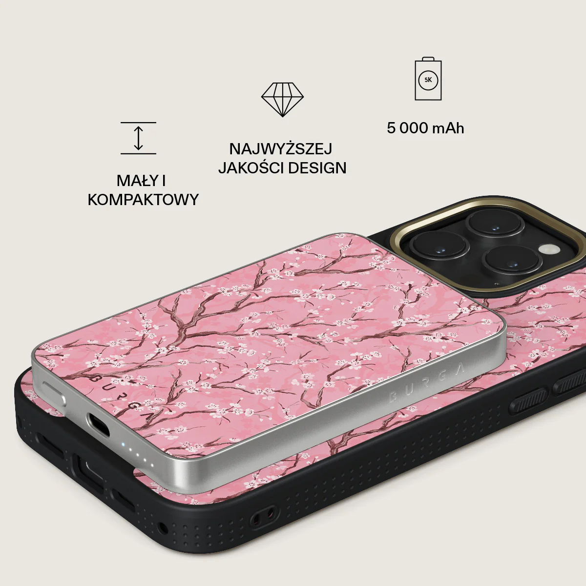 Sakura - Magnetyczny power bank - Image 12
