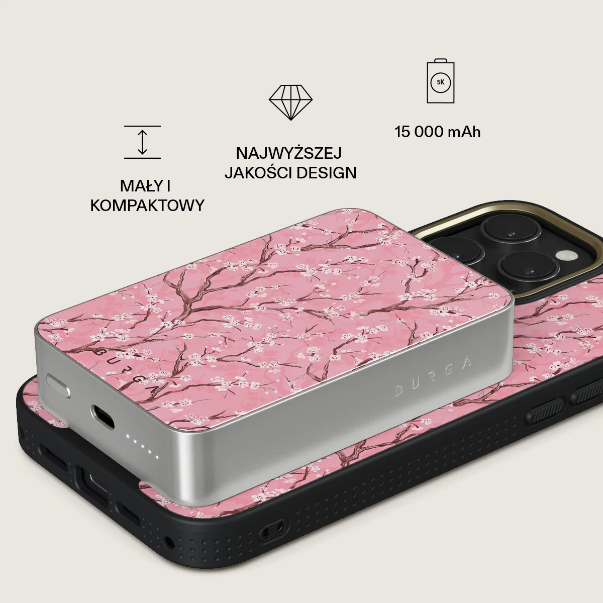 Sakura - Magnetyczny power bank - Image 42