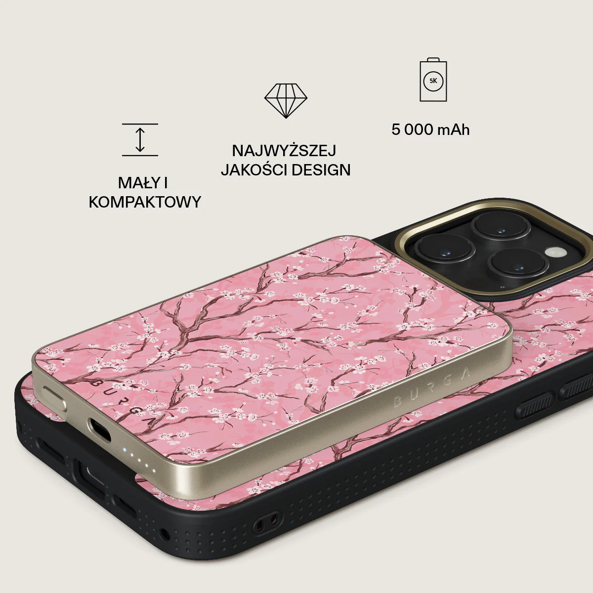 Sakura - Magnetyczny power bank - Image 7