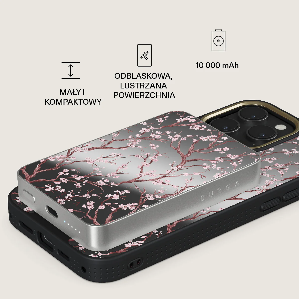 Sakura - Magnetyczny power bank - Image 72