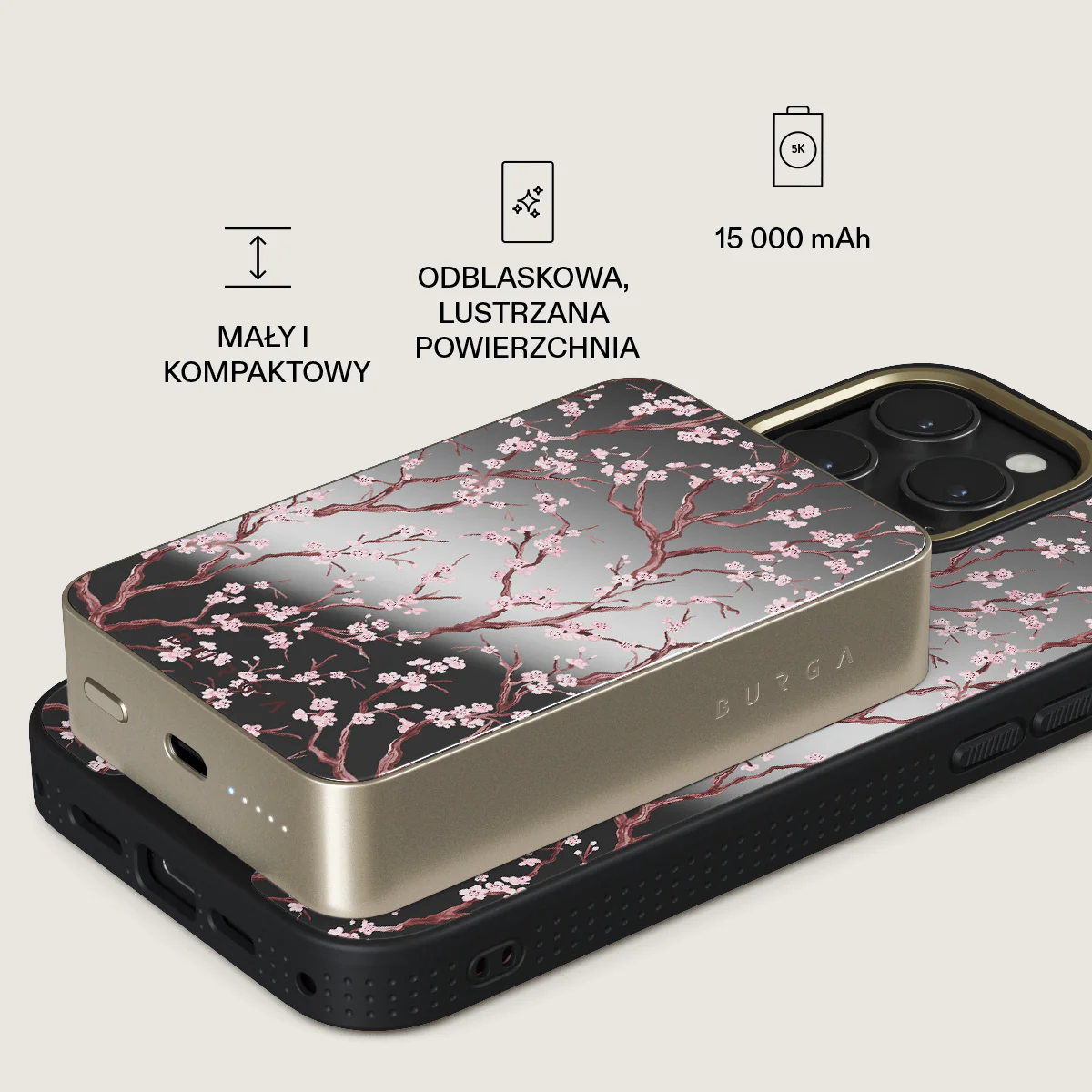 Sakura - Magnetyczny power bank - Image 82