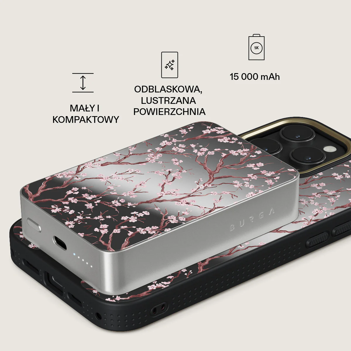 Sakura - Magnetyczny power bank - Image 87