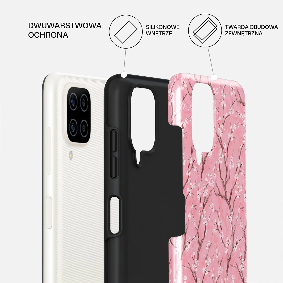 Sakura - Samsung Galaxy A12 4G Etui - Image 2