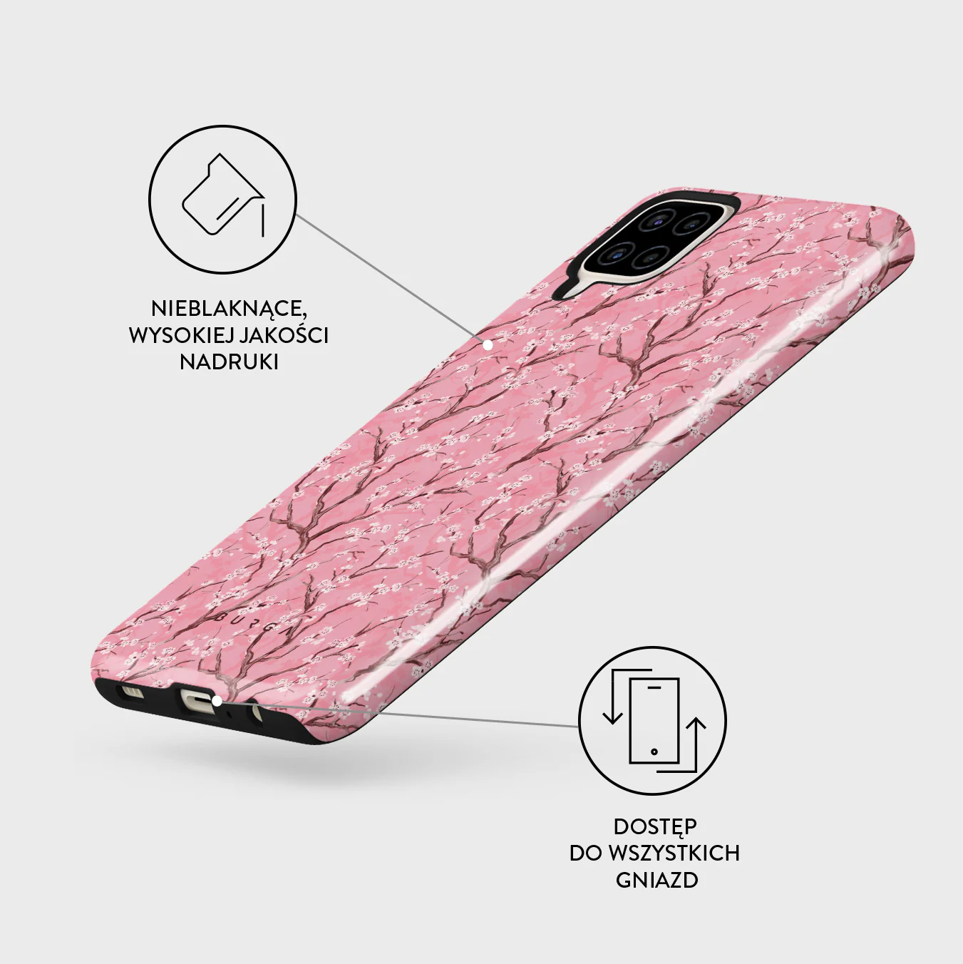 Sakura - Samsung Galaxy A12 4G Etui - Image 3