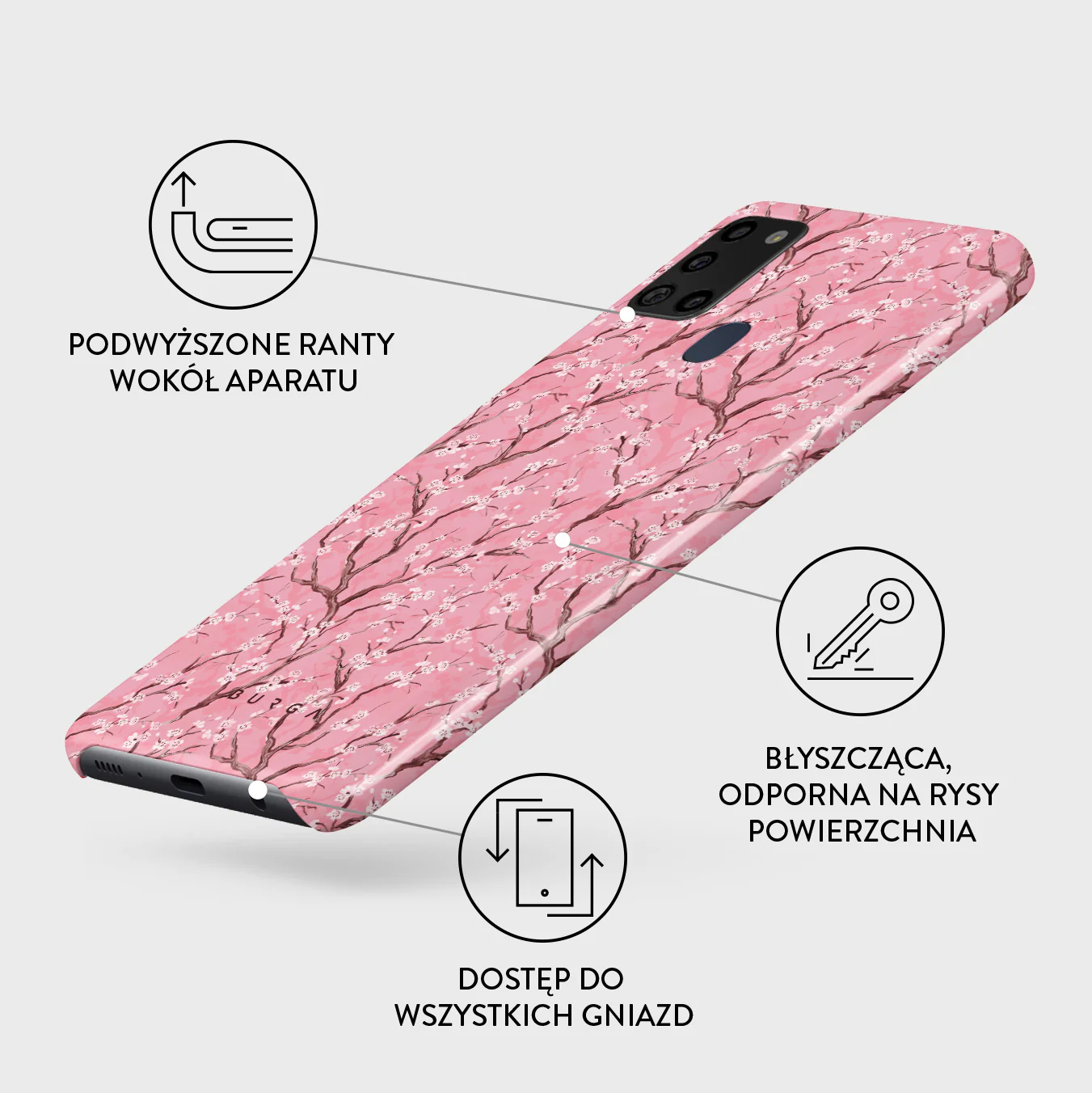 Sakura - Samsung Galaxy A21s 4G Etui - Image 3