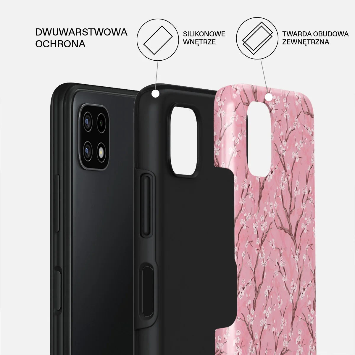Sakura - Samsung Galaxy A22 5G Etui - Image 2