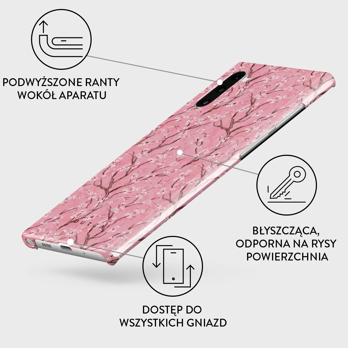 Sakura - Samsung Galaxy Note 10 Etui - Image 3