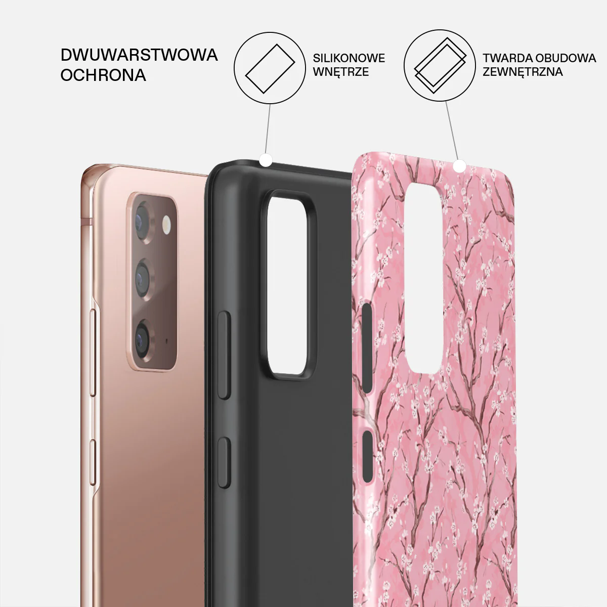 Sakura - Samsung Galaxy Note 20 4G / 5G Etui - Image 6