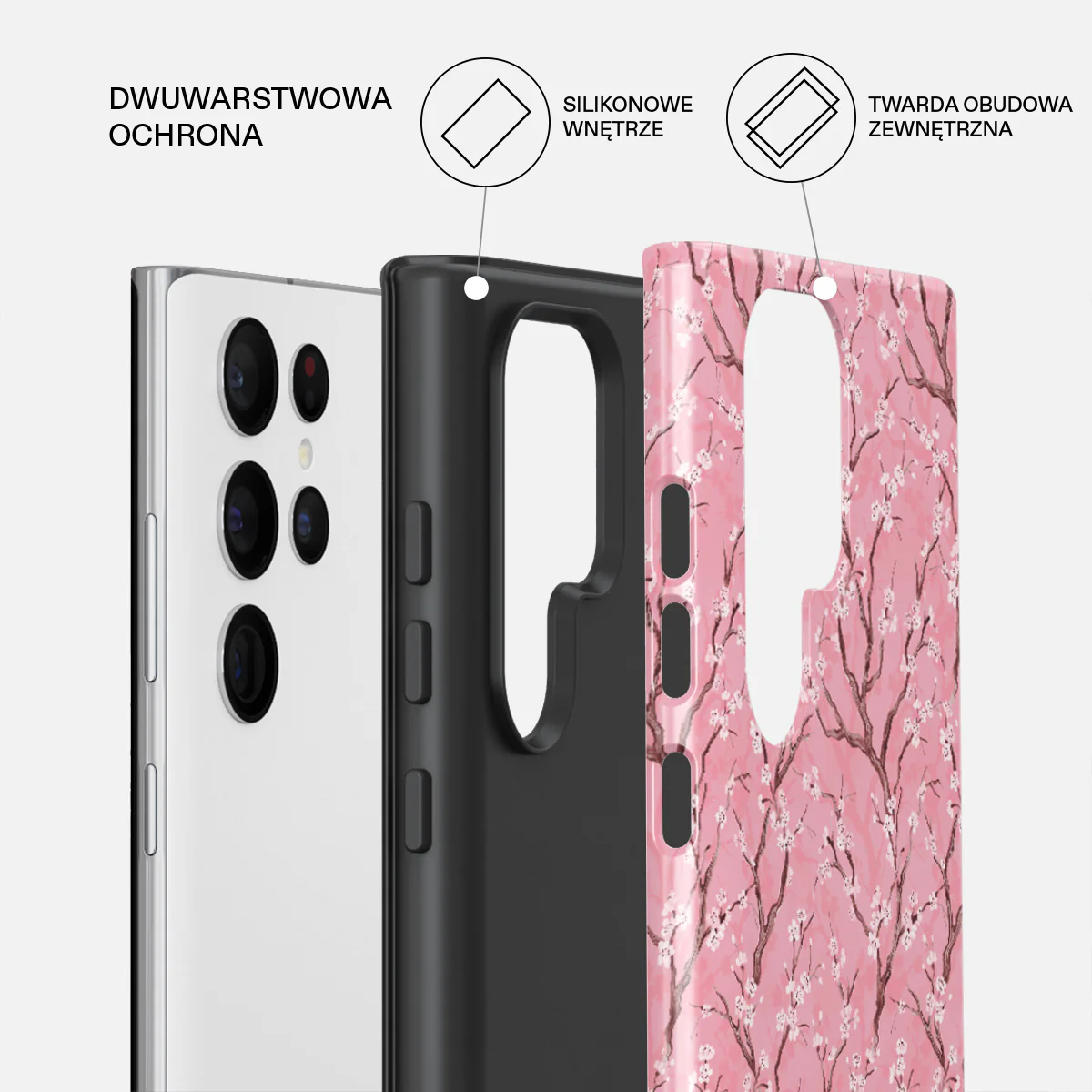 Sakura - Samsung Galaxy S22 Ultra Etui - Image 2