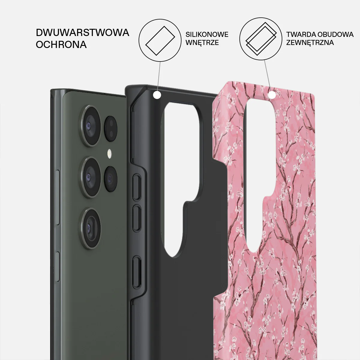 Sakura - Samsung Galaxy S23 Ultra Etui - Image 2