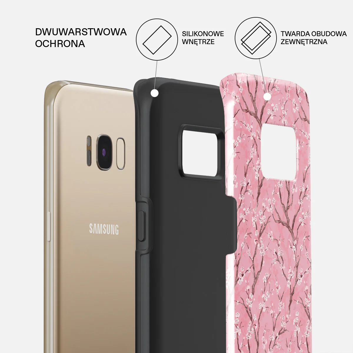 Sakura - Samsung Galaxy S8 Etui - Image 6