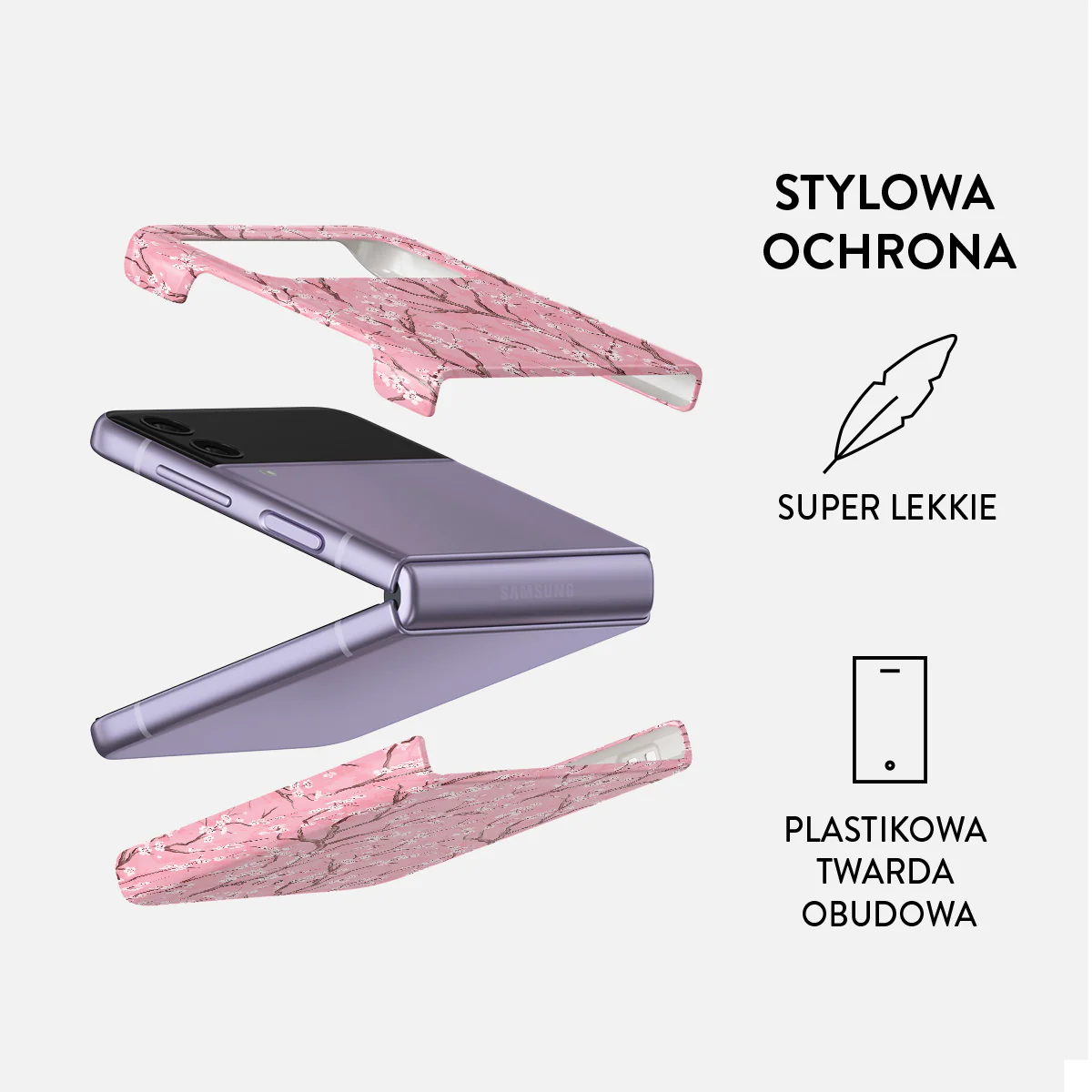 Sakura - Samsung Galaxy Z Flip 4 Etui - Image 2