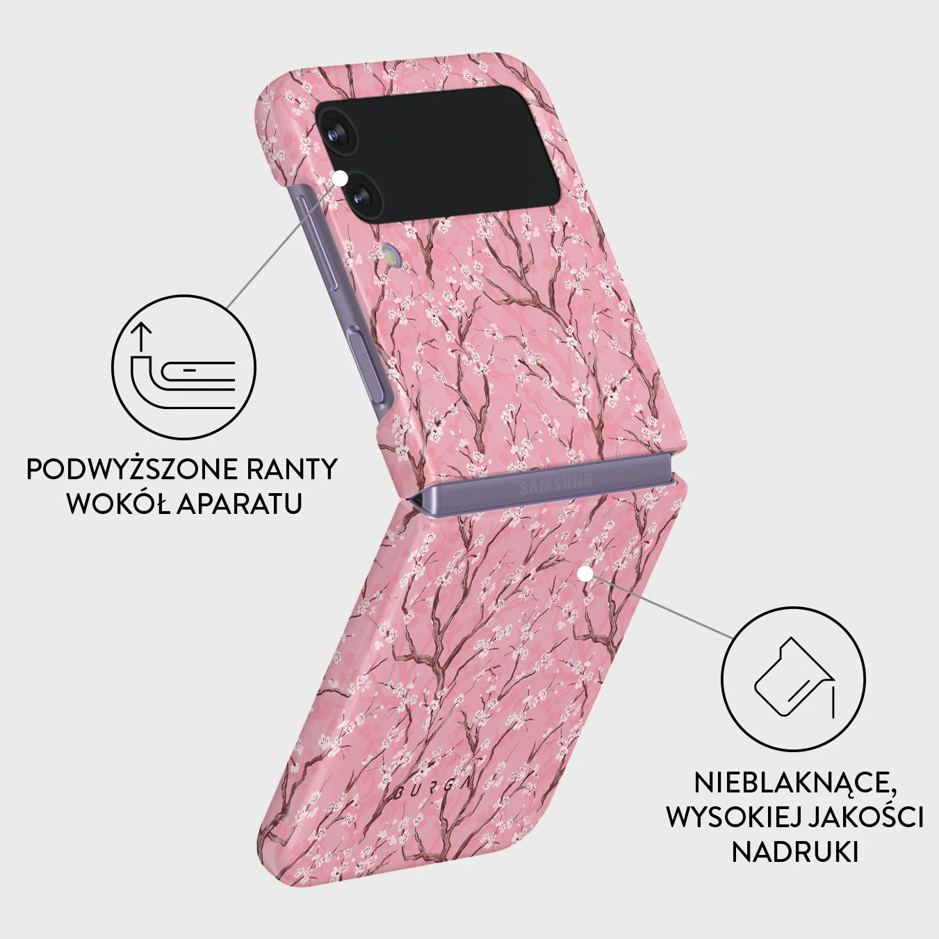 Sakura - Samsung Galaxy Z Flip 4 Etui - Image 3