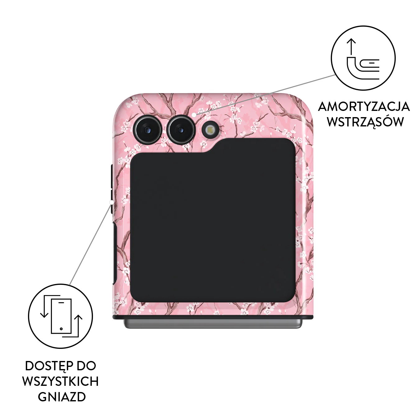 Sakura - Samsung Galaxy Z Flip 5 Etui - Image 3