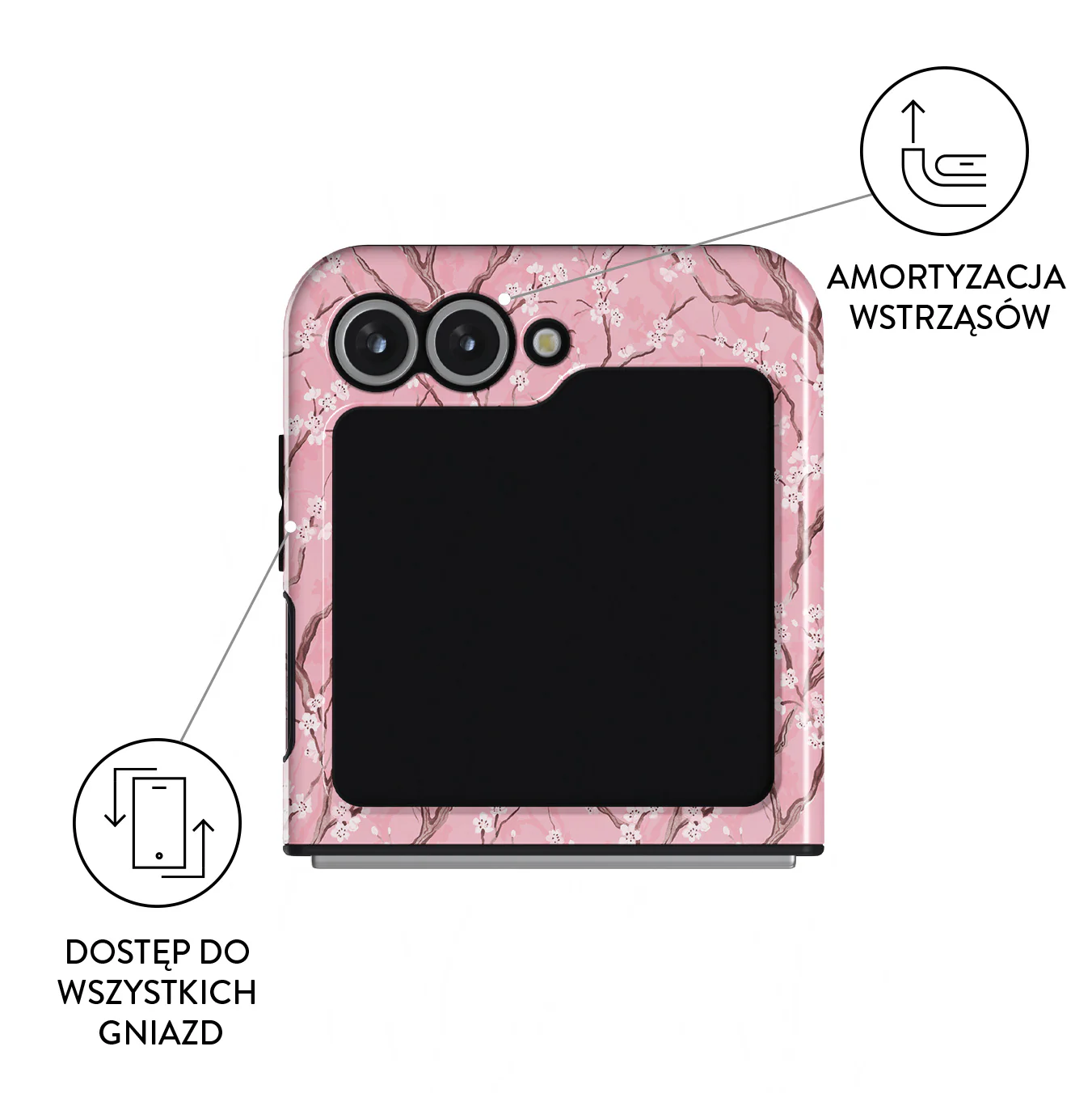Sakura - Samsung Galaxy Z Flip 6 Etui - Image 3
