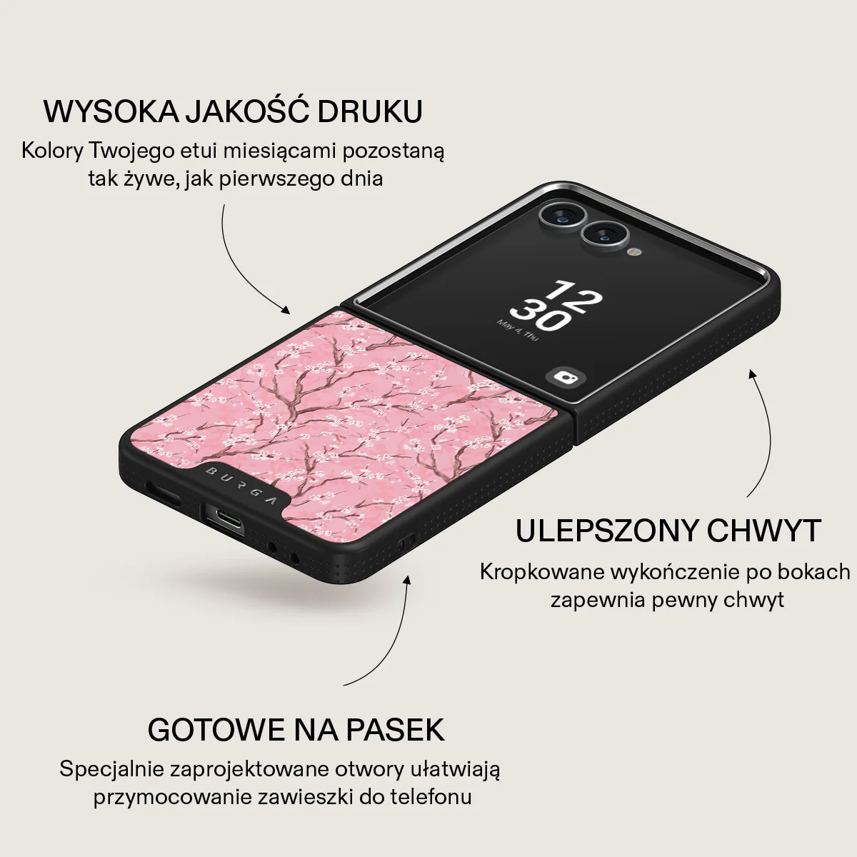 Sakura - Samsung Galaxy Z Flip 7 Etui - Image 16
