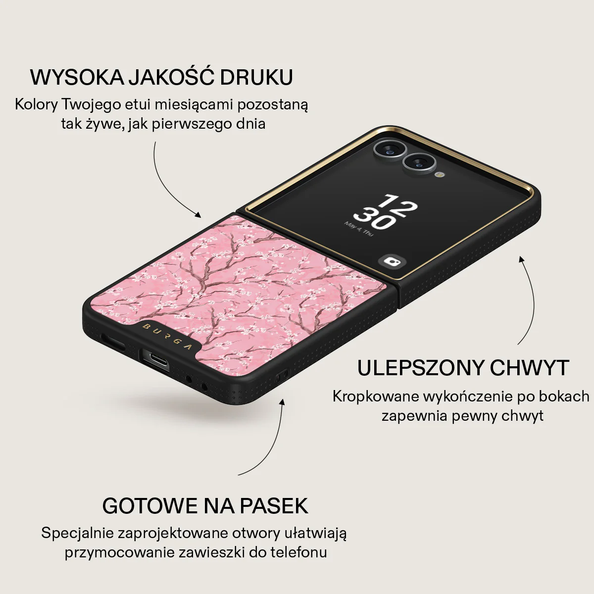 Sakura - Samsung Galaxy Z Flip 7 Etui - Image 9