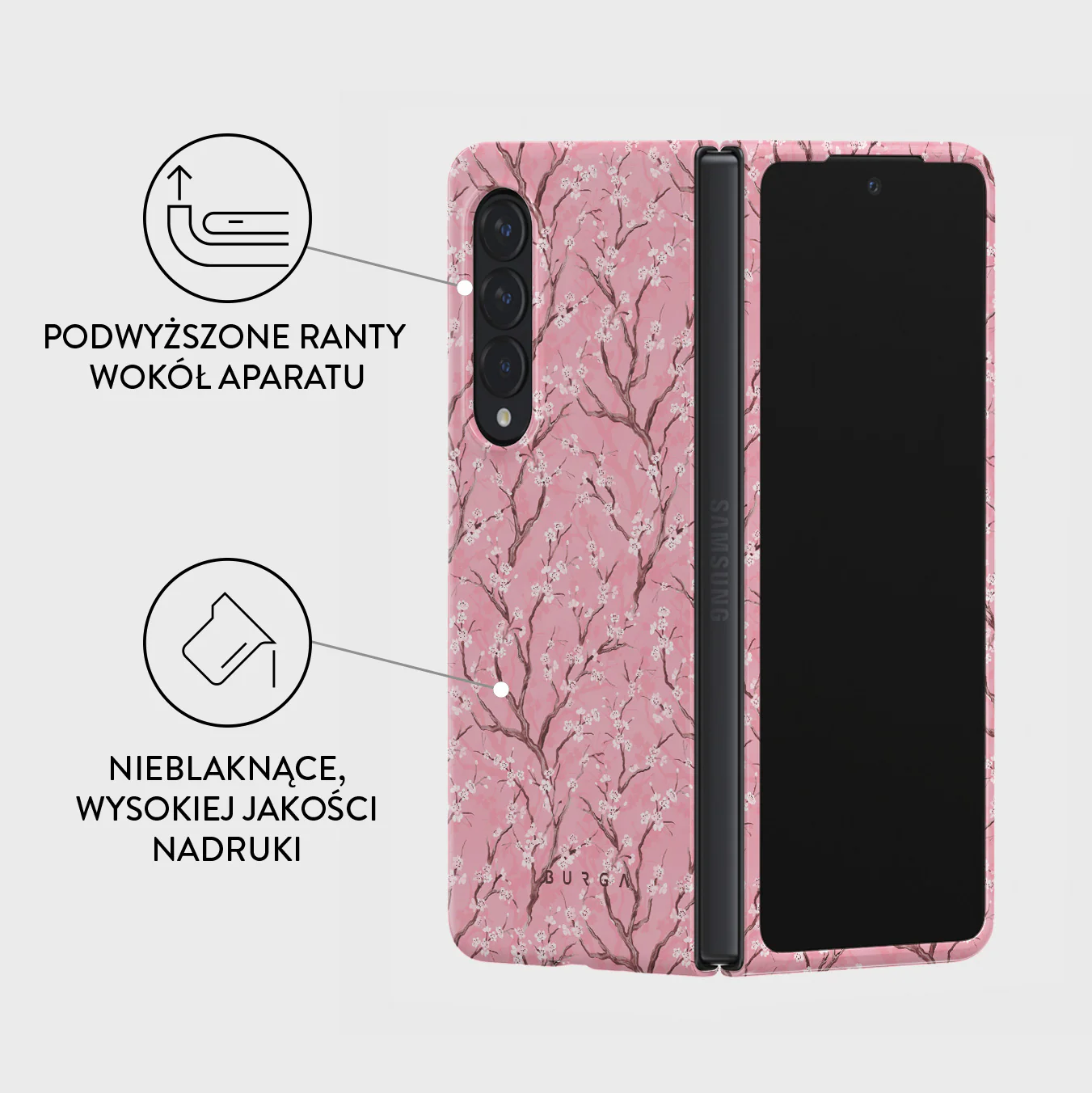 Sakura - Samsung Galaxy Z Fold 3 Etui - Image 3