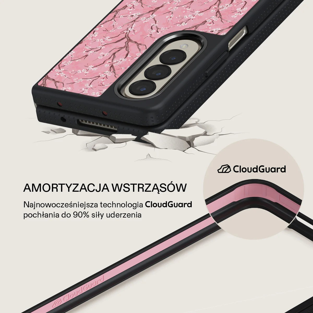 Sakura - Samsung Galaxy Z Fold 4 Etui - Image 15