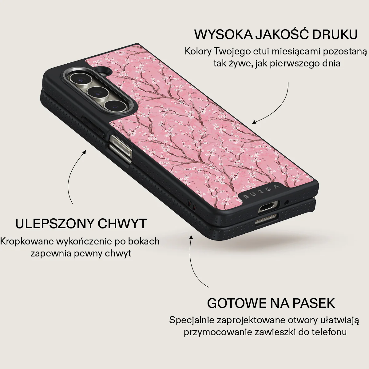 Sakura - Samsung Galaxy Z Fold 5 Etui - Image 12