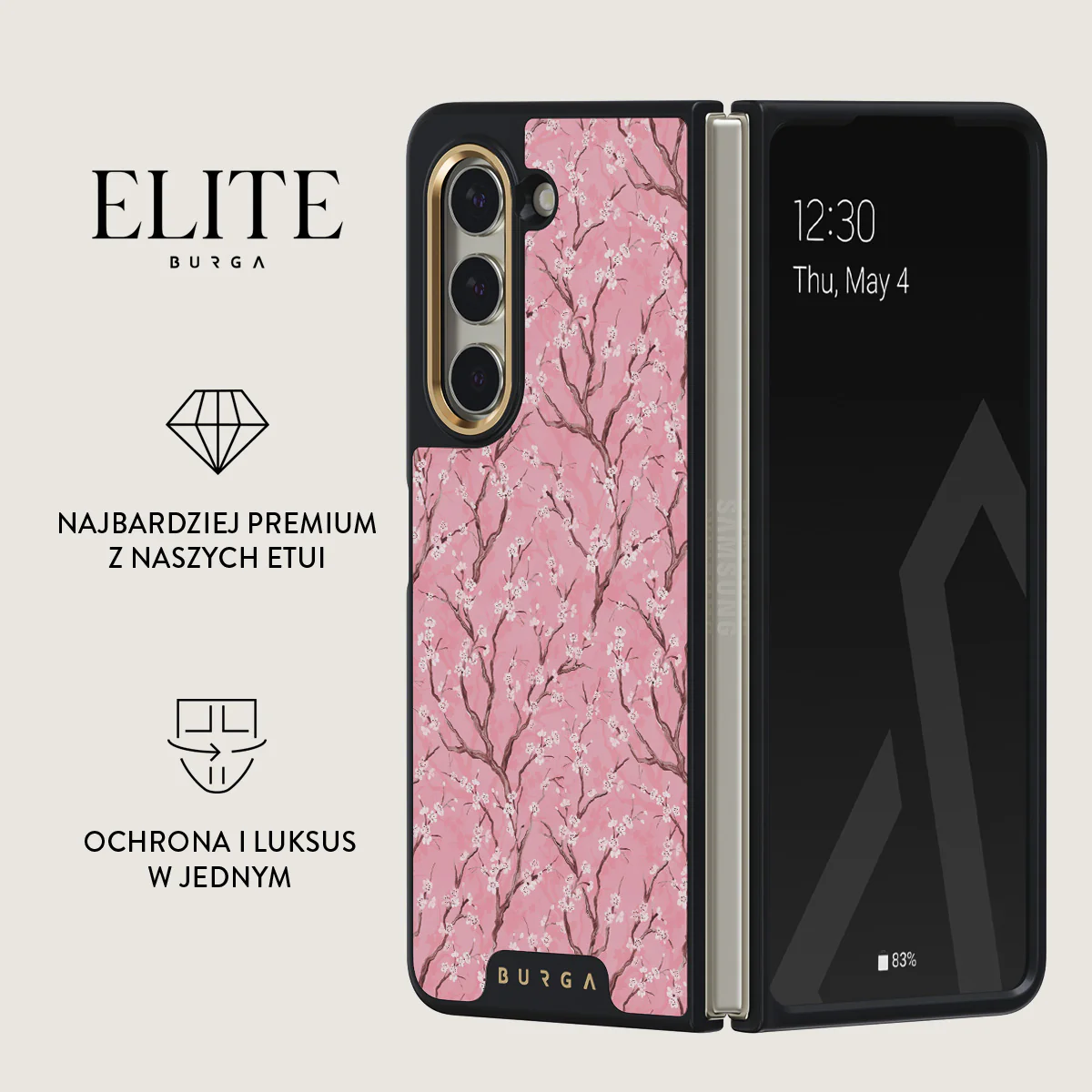 Sakura - Samsung Galaxy Z Fold 5 Etui - Image 2