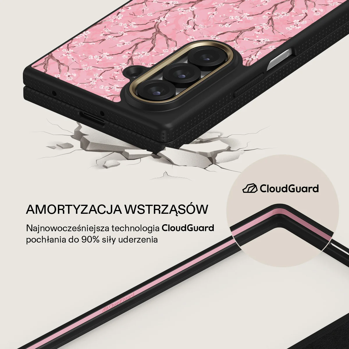 Sakura - Samsung Galaxy Z Fold 7 Etui - Image 3