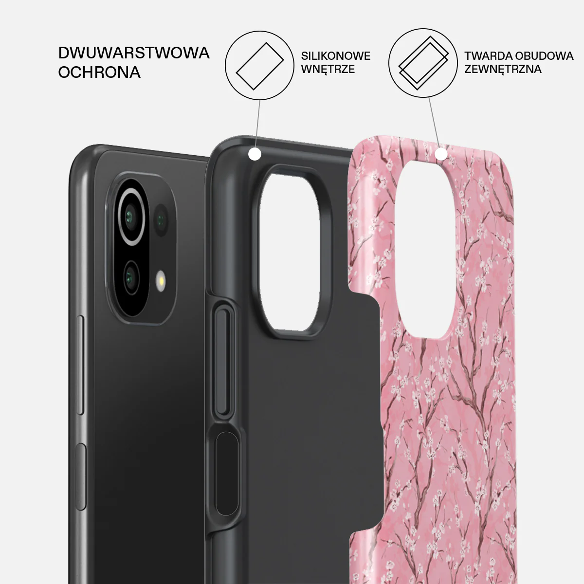 Sakura - Xiaomi 11 Lite 5G NE Etui - Image 2