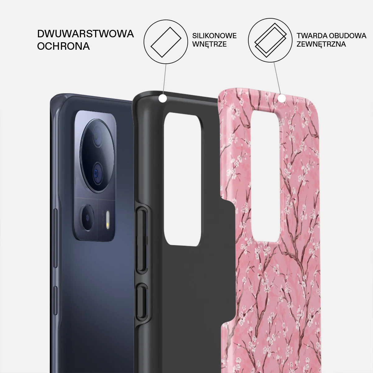 Sakura - Xiaomi 13 Lite Etui - Image 2