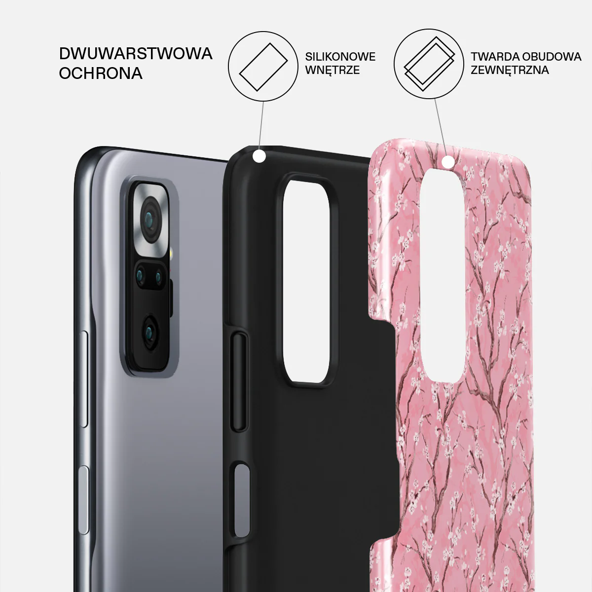 Sakura - Xiaomi Redmi Note 10 Pro Etui - Image 2