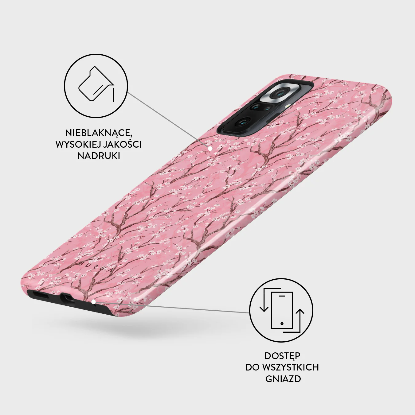 Sakura - Xiaomi Redmi Note 10 Pro Etui - Image 3