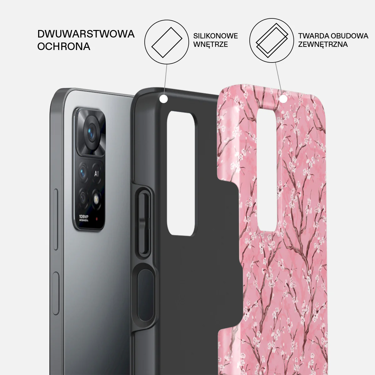Sakura - Xiaomi Redmi Note 11 Pro Etui - Image 2
