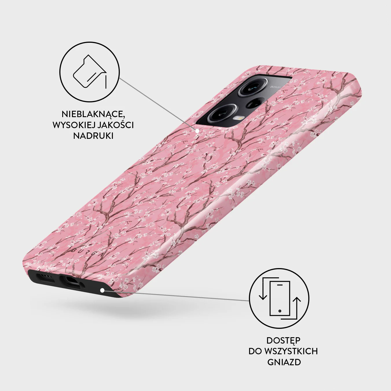 Sakura - Xiaomi Redmi Note 12 Pro+ 5G Etui - Image 3