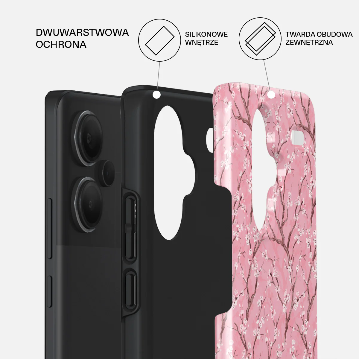 Sakura - Xiaomi Redmi Note 13 Pro+ 5G Etui - Image 2