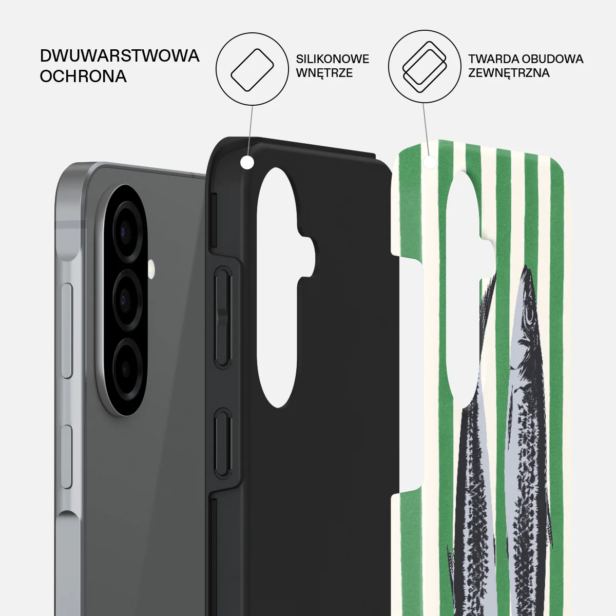 Sardinhas - Samsung Galaxy A57 5G Etui - Image 2