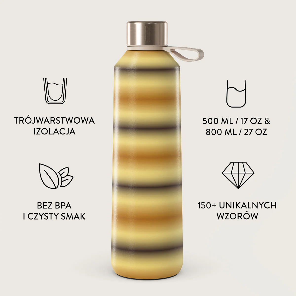 Saturn - Butelka na wodę - Image 3
