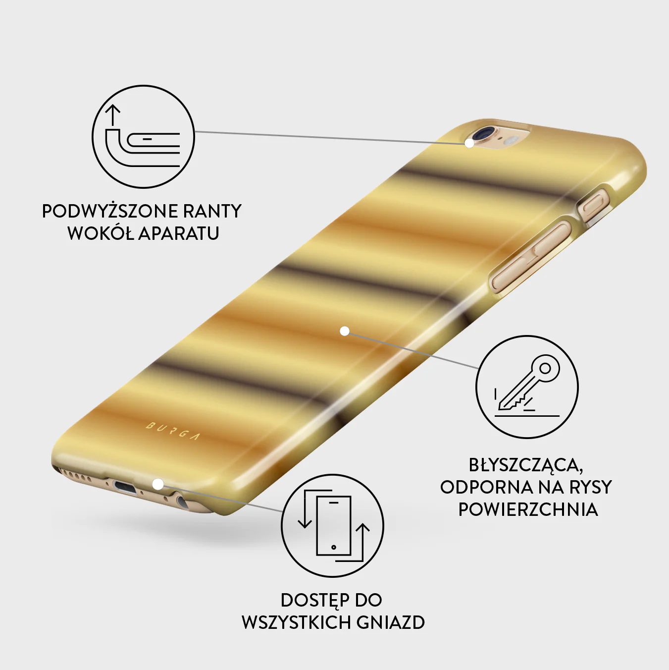 Saturn - iPhone 6 / 6S Etui - Image 3