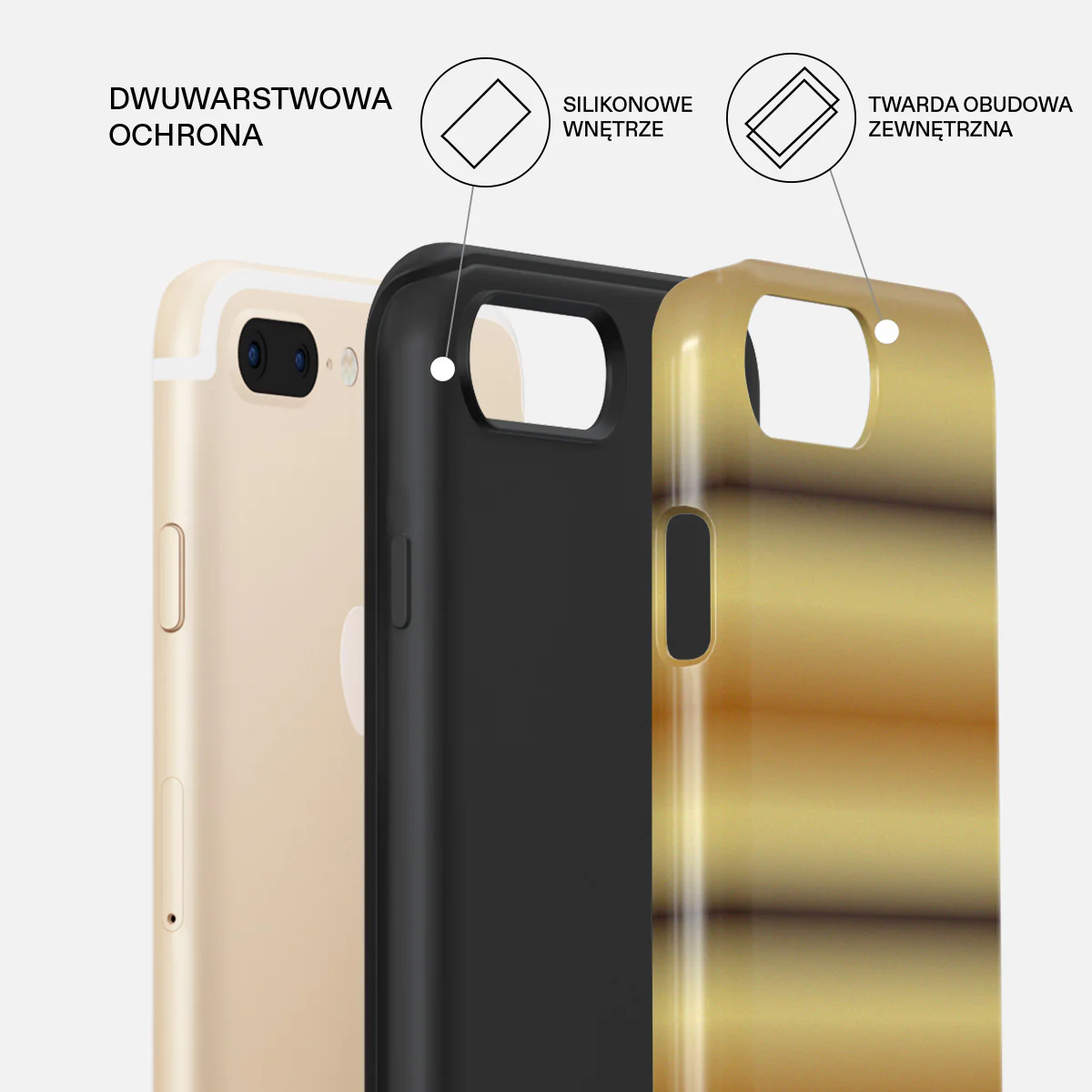 Saturn - iPhone 7 Plus / 8 Plus Etui - Image 6